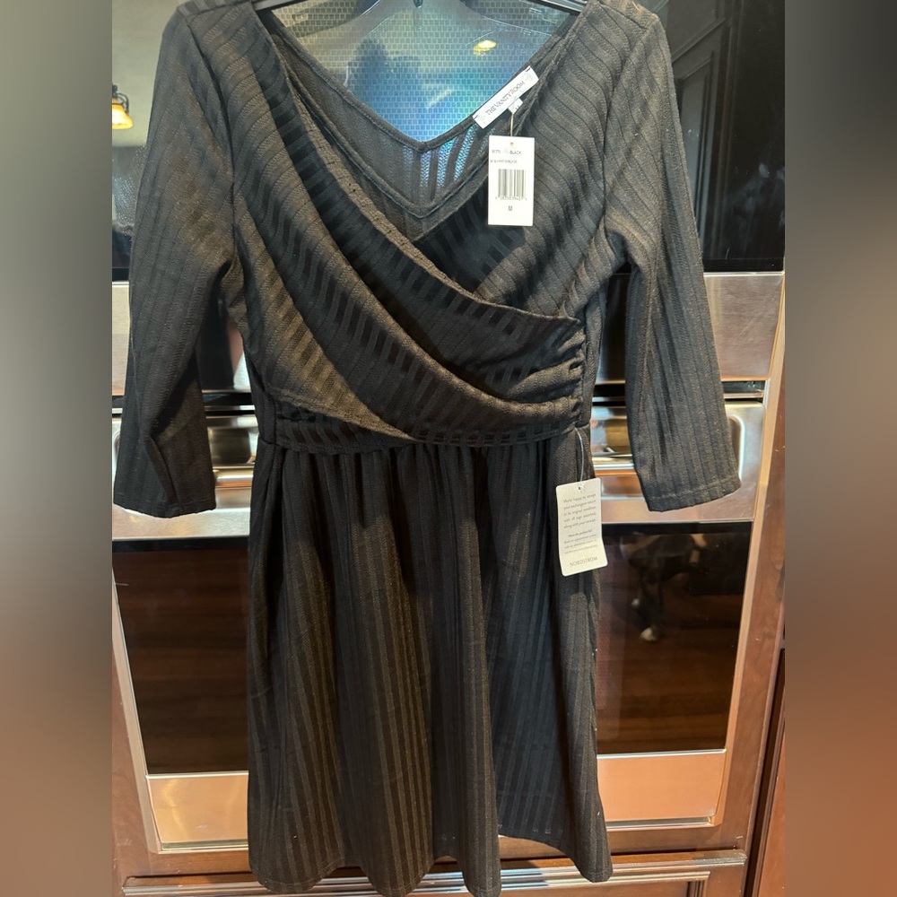 Black Wrap Dress